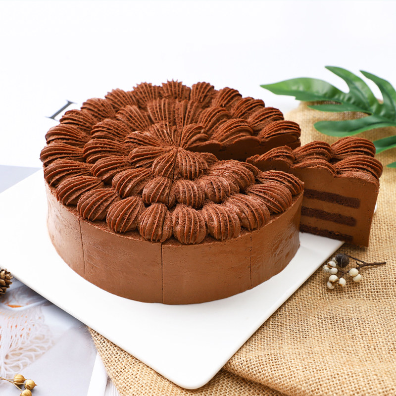 巧克力慕斯冷冻蛋糕咖啡西餐厅甜品酒店西式糕点聚会茶歇下午茶点