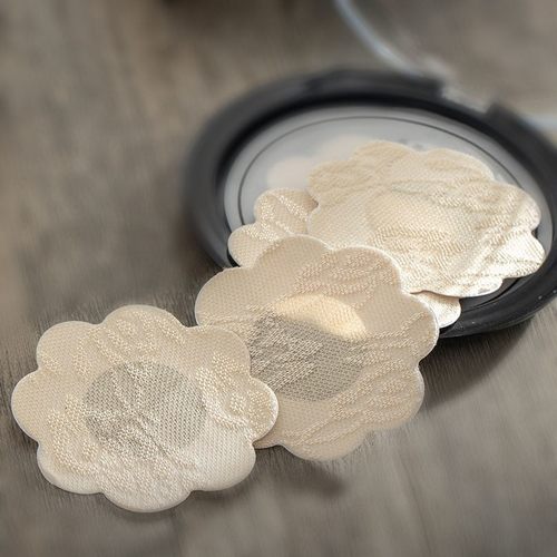 夏天超薄透气乳头隐形性感蕾丝