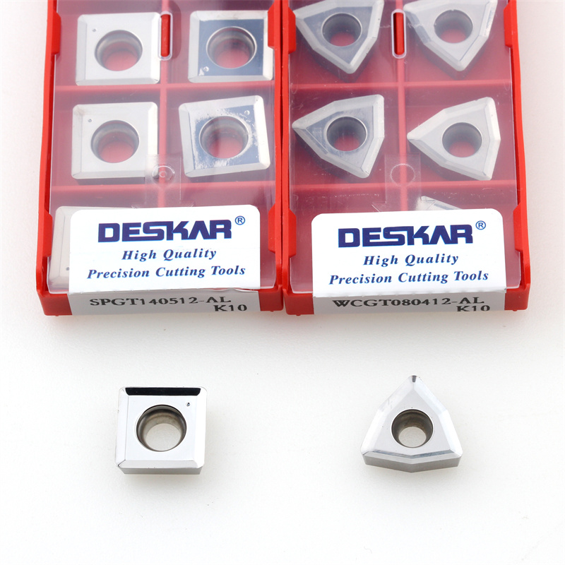 戴斯卡U钻刀片快速钻头暴力钻铝用数控刀粒SPGT07T308-AL WCGT