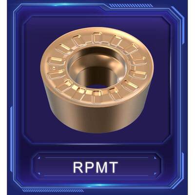 大连狗牌RPMT 1204 MI 1606圆形硬质合金数控模具铣刀片不锈钢