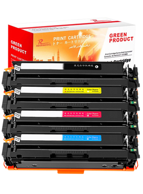 适用惠普CF500A 202a彩色硒鼓HP M254dw打印机HPm280nw 281碳粉盒