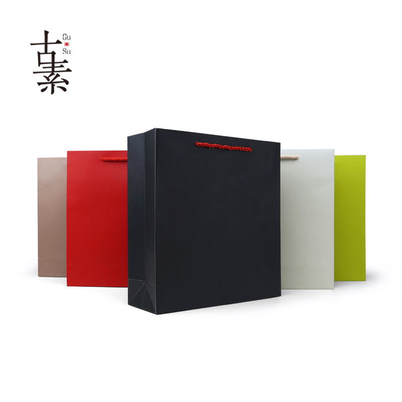 通用手提袋古素卡纸茶叶包装袋图片