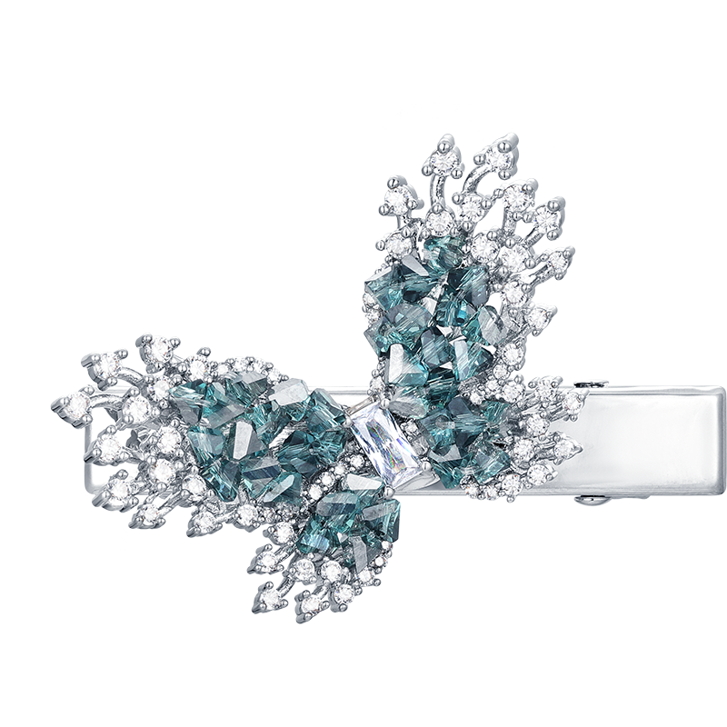 shes浪漫生活家DIY手工钉珠工艺水晶蝴蝶捏夹边夹手工材料包