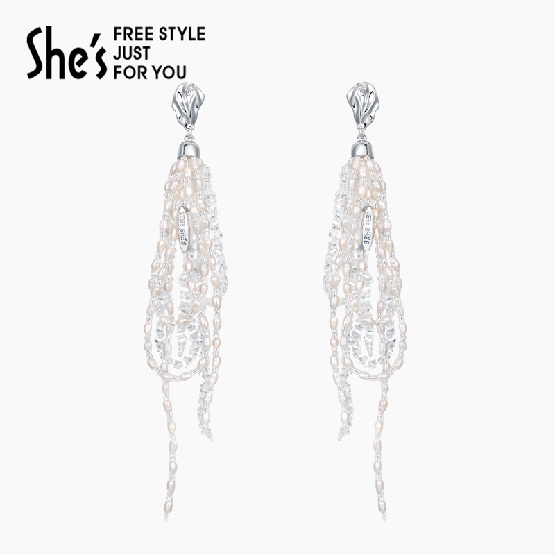 shes轻奢珍珠水晶璀璨水晶珍珠