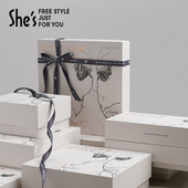 单拍不 包邮 shes精美礼盒 送礼包装 请和商品一起下单