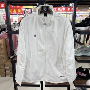 匹克男子春秋款 立领运动上衣外套TF21057 网衬梭织风衣休闲时尚