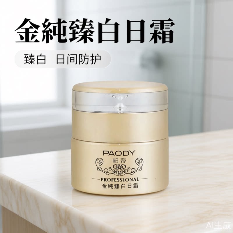 PAODY柏蒂金纯臻颜日晚霜25ml