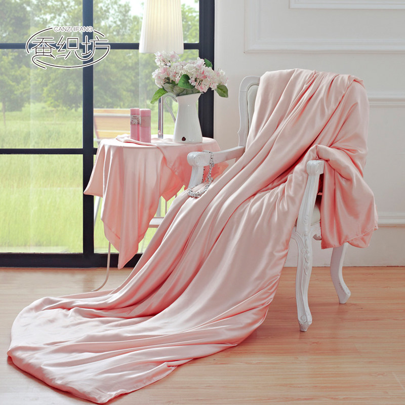 Silk quilt singleton pillow case One  Silk quilt Solid silk beddingin the Bedclothes , Quilt  category - from Buy2taobao.com to provide professional Taobao agent buy service