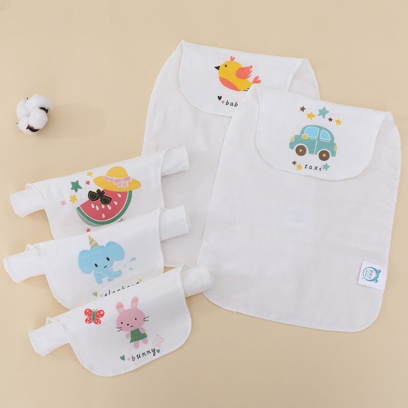 【独立包装】四层纯棉吸汗巾儿童a类隔汗巾全棉透气纱布垫背巾大,婴童用品,吸汗巾/垫背巾,淘宝优惠券,粉丝福利购,淘宝优惠卷