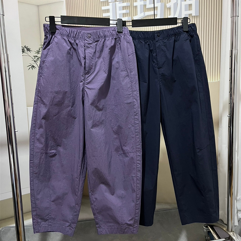 菲玛掂250110正品2025夏季新款时尚休闲裤高腰显瘦气球裤薄款女裤
