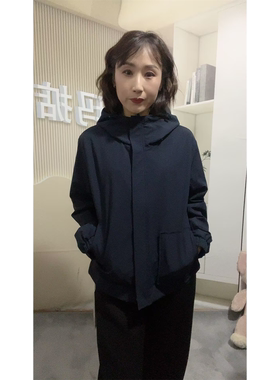 菲玛掂251227正品2025秋季新款时尚休闲连帽显瘦外套女风衣冲锋衣
