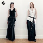 轻薄网纱蕾丝花边无袖 创世纪元 缦纱垂漾 背心女秋外穿吊带上衣