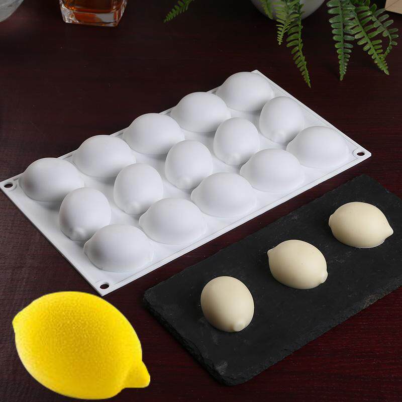 柠檬形状硅胶模具食品级