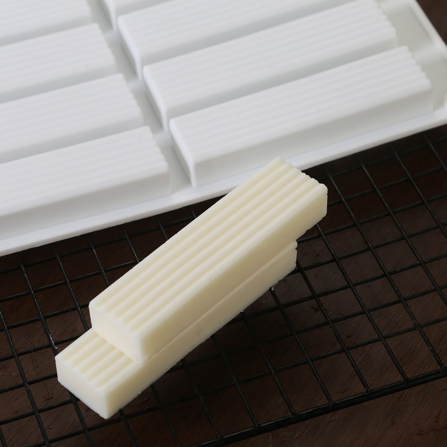 长条纹慕斯蛋糕模具食品级