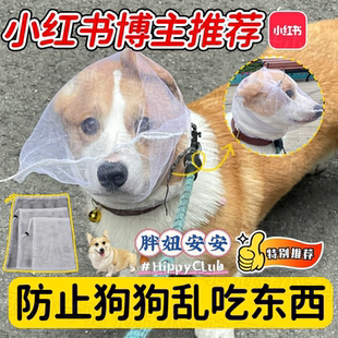 胖妞安安【大馋狗专用】狗狗嘴套宠物外出防误食网套罩中小型犬通