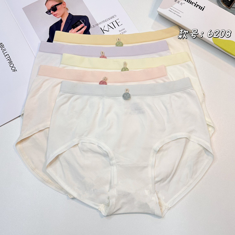 黛美芮三角内裤甜美无痕无缝中腰