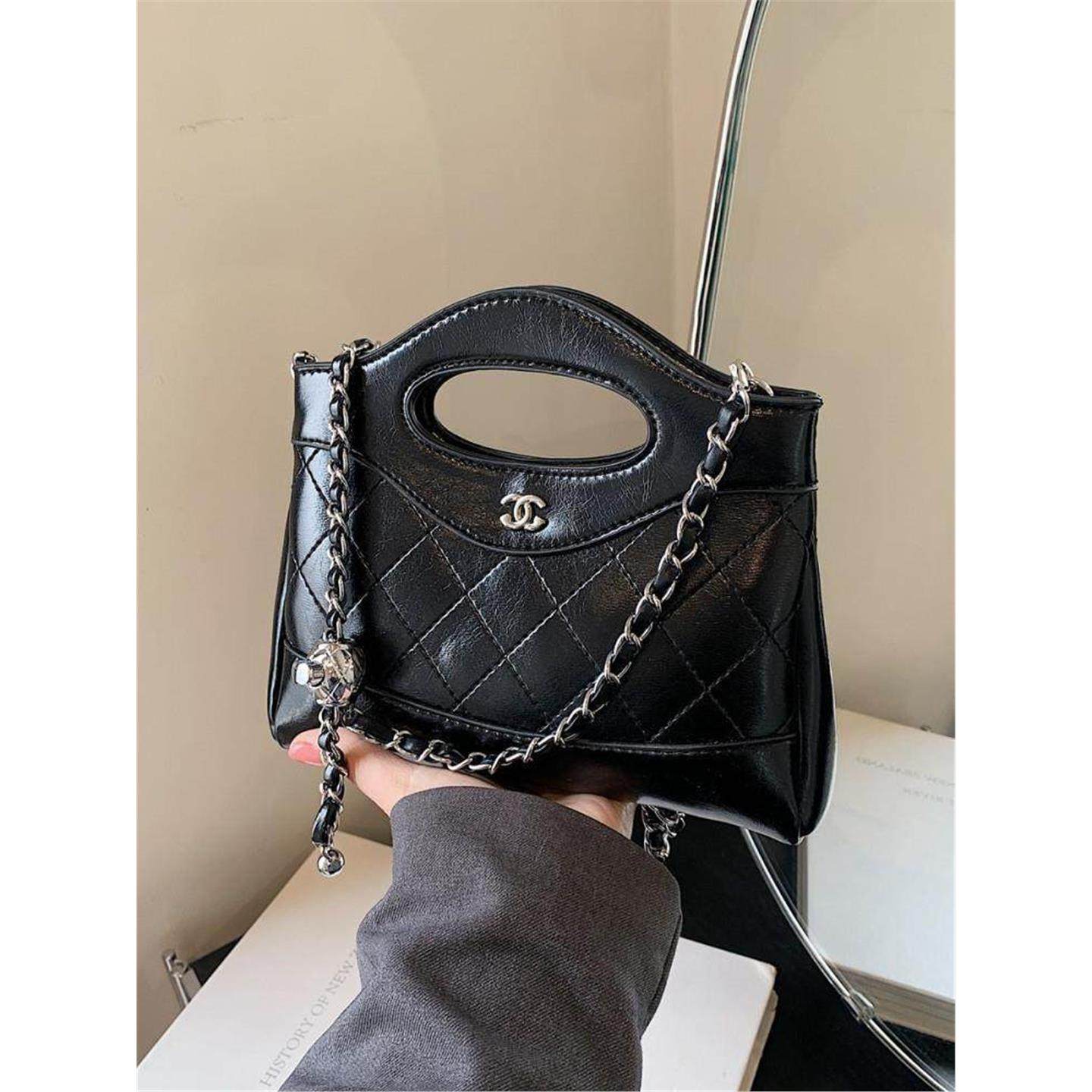 网红爆款菱格手提小包包女2025新款秋冬时尚高级感百搭链条斜挎包,箱包皮具/热销女包/男包,小方包,淘宝优惠券,粉丝福利购,淘宝优惠卷