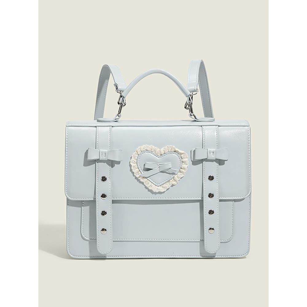 学院风可爱甜美JK制服包双肩包女大学生百搭手提单肩邮差包背包女