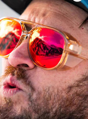 遮阳圆形朋克风男女防风太阳镜