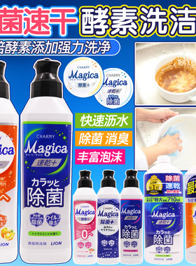 狮王纳米洗洁精薄荷去油速干