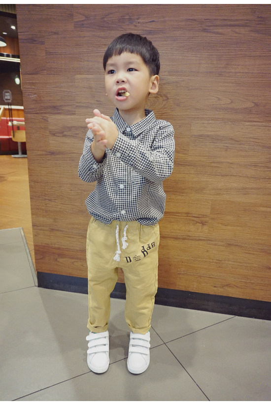 Chemise garcon à manche longue - Ref 2074684 Image 3