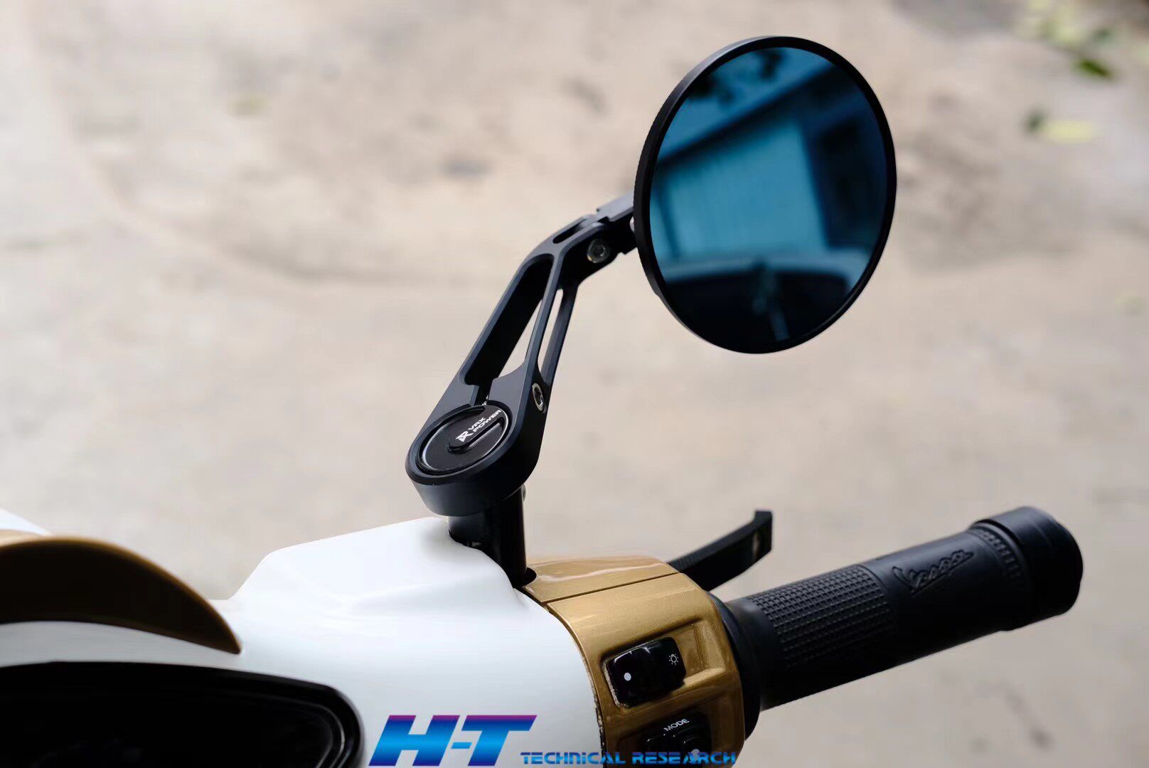 Vespa春天冲刺150新款180 GTSGTV300改装vrx立镜原车位后视镜