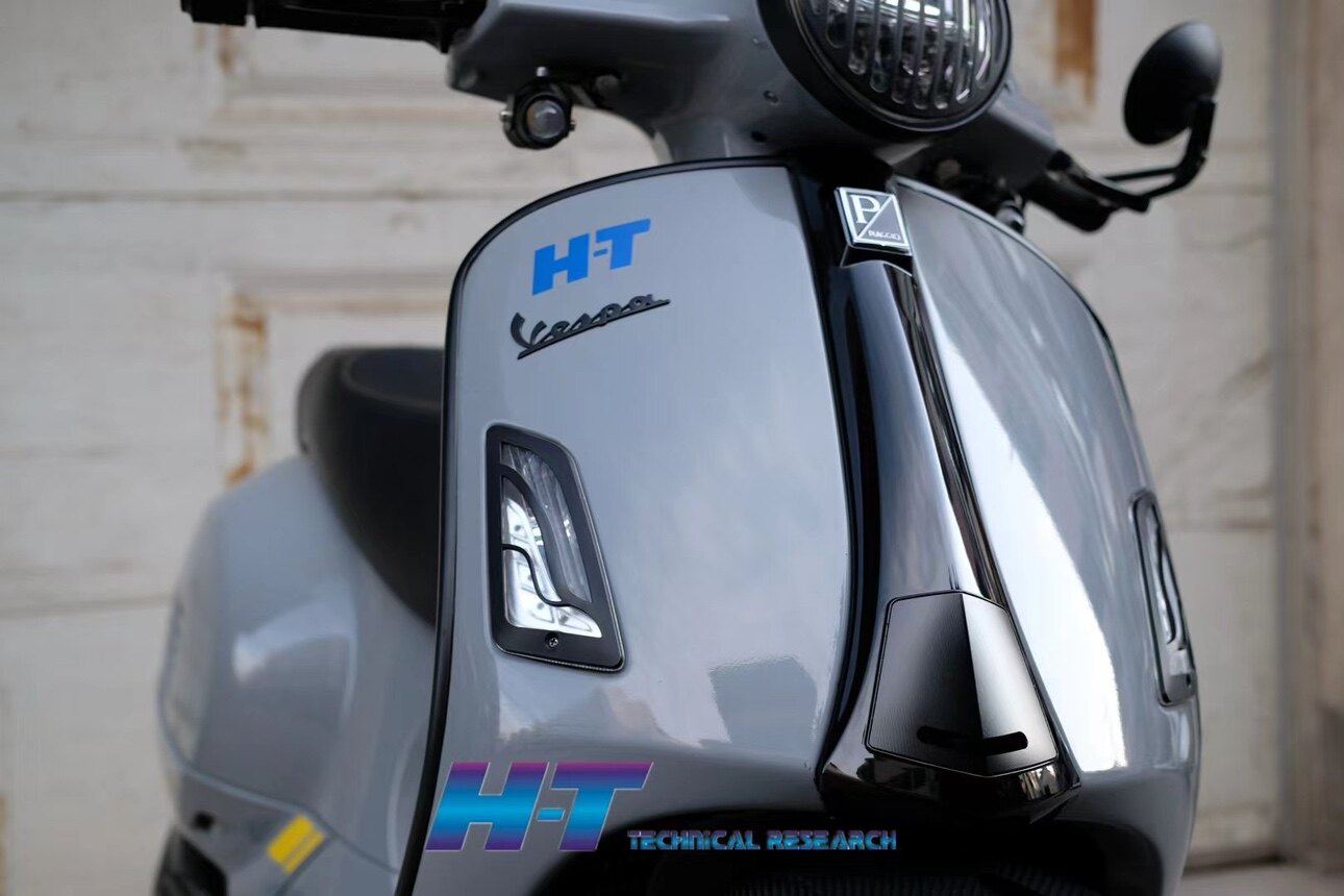 比亚乔 VESPA 春天冲刺150 GTS300 6日 改装 黑化 电镀 领带 套组