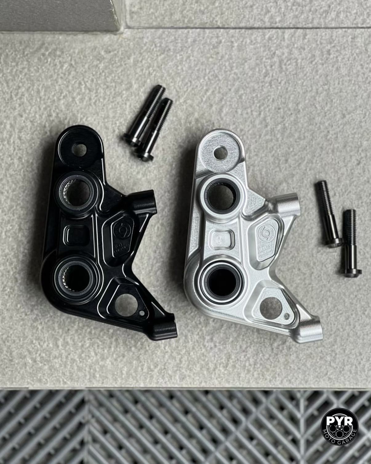 Vespa24-26款GTS300改装台湾101辐射卡钳专用一体码适配水鸟m50s