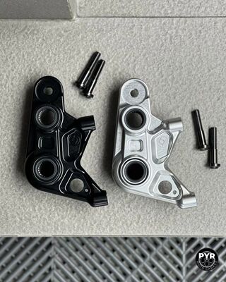 Vespa24-26款GTS300改装台湾101辐射卡钳专用一体码适配水鸟m50s
