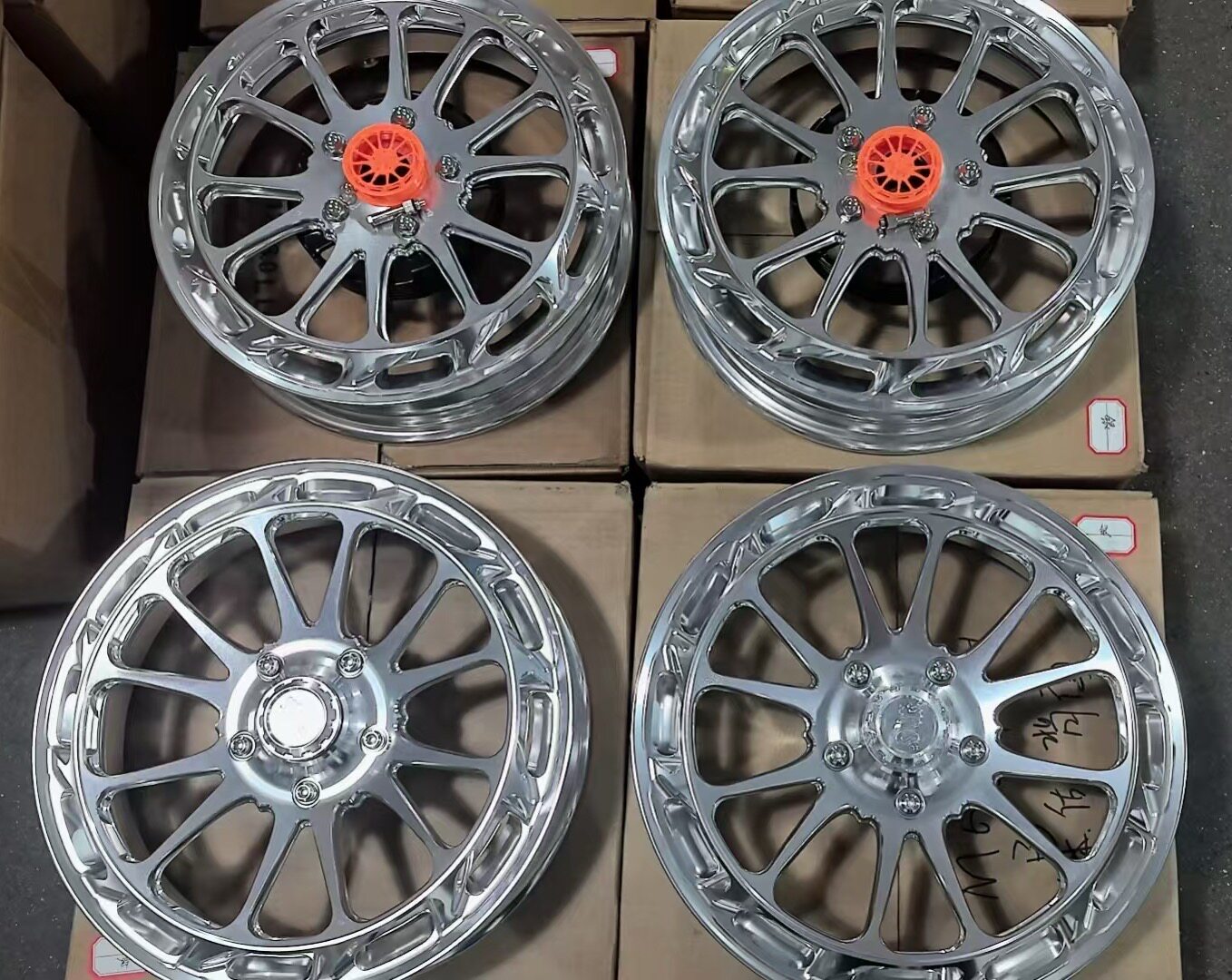 Vespa春天冲刺150/180/GTSGTV300/310改装魔法工厂mg501锻造轮毂