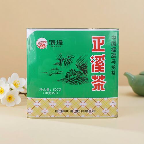 海堤AT119正溪茶500g乌龙茶罐装