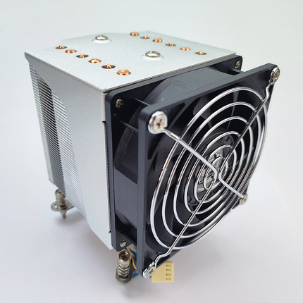 酷秸珂12900K 1200/1700 4U台式电脑cpu散热器温控风扇 纯铜6热管