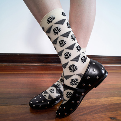 sioiciki彩色袜子男女中筒袜