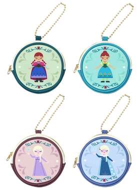 现货 日本东京迪士尼乐园Disney冰雪奇缘Elsa艾莎安娜小物包挂件