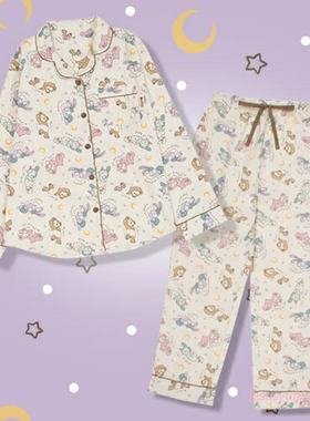 现货 日本东京迪士尼乐园Duffy's Sweet Dreams达菲熊家居服睡衣