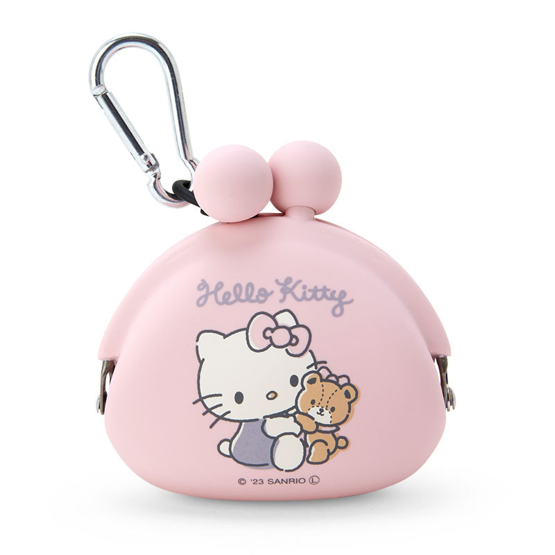 现货 日本Sanrio三丽鸥Hello Kitty凯蒂猫硅胶硬币零钱包