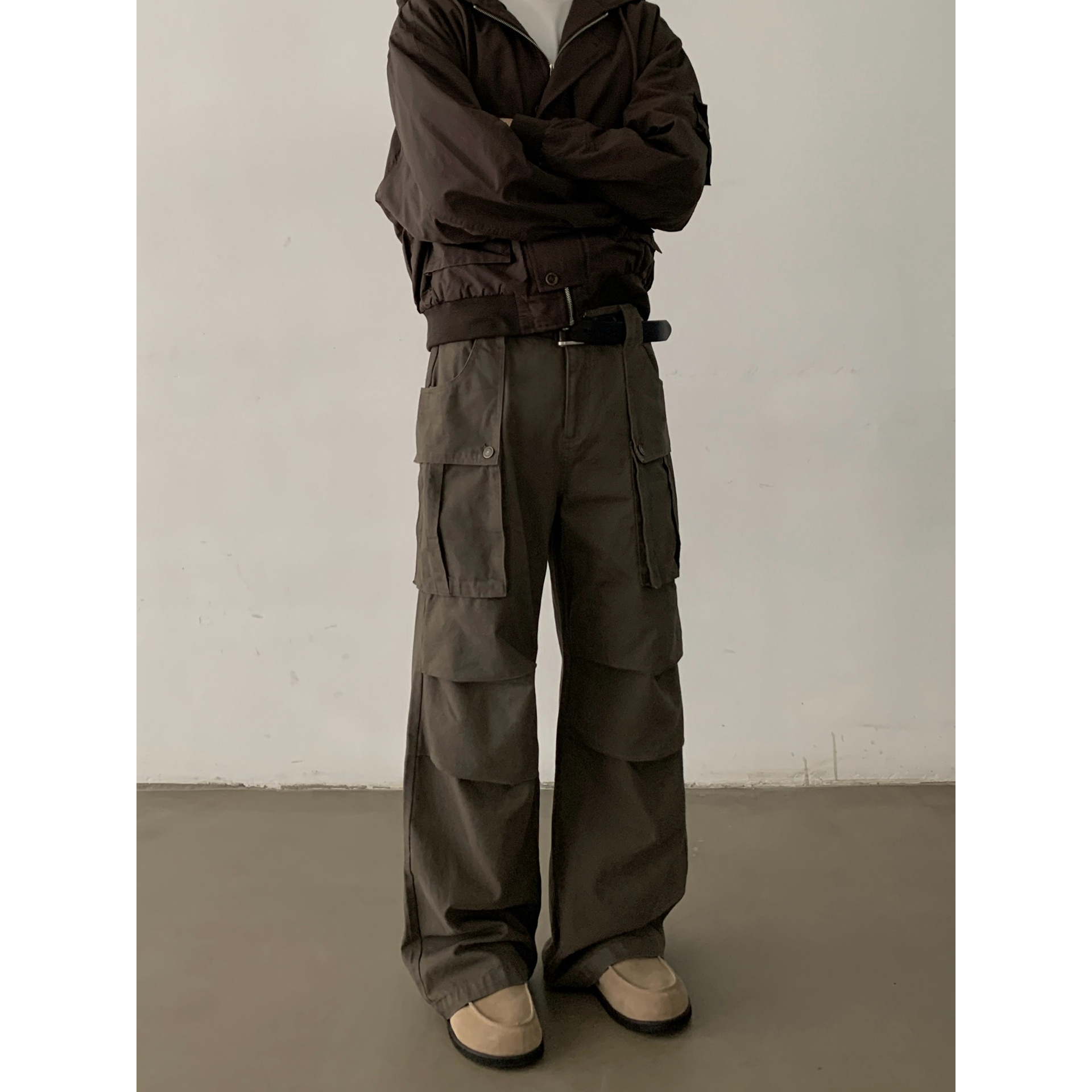 INKNOTS美式复古工装休闲裤