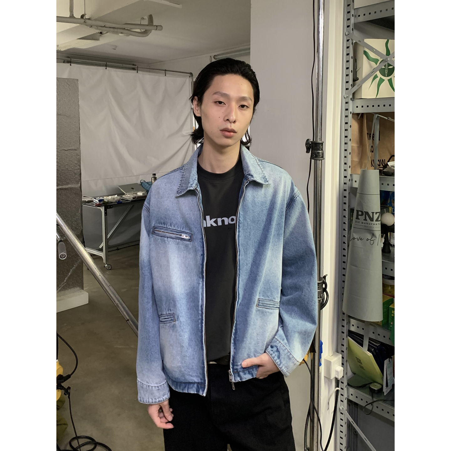 INKNOTS美式潮牌15盎司牛仔外套