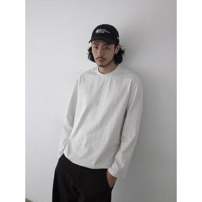 INKNOTS美式255G简约打底长袖T恤