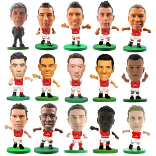 soccerstarz英国正版公仔玩偶人偶 阿森纳 卡索拉 拉姆塞沃尔科特