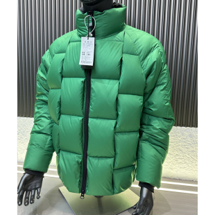 男女白鸭绒拼接立领羽绒服外套 秋冬新品 CF&CLO 品质潮流限定