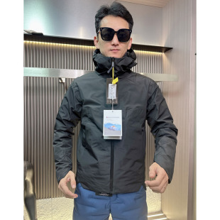 CF&CLO立裁压胶硬壳冲锋系列男士 防风防水御寒保暖羽绒服外套 冬季