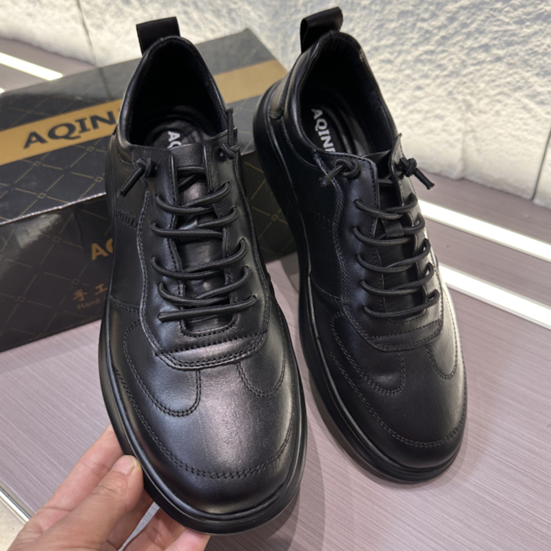 男士时尚休闲高端皮鞋休闲鞋男鞋