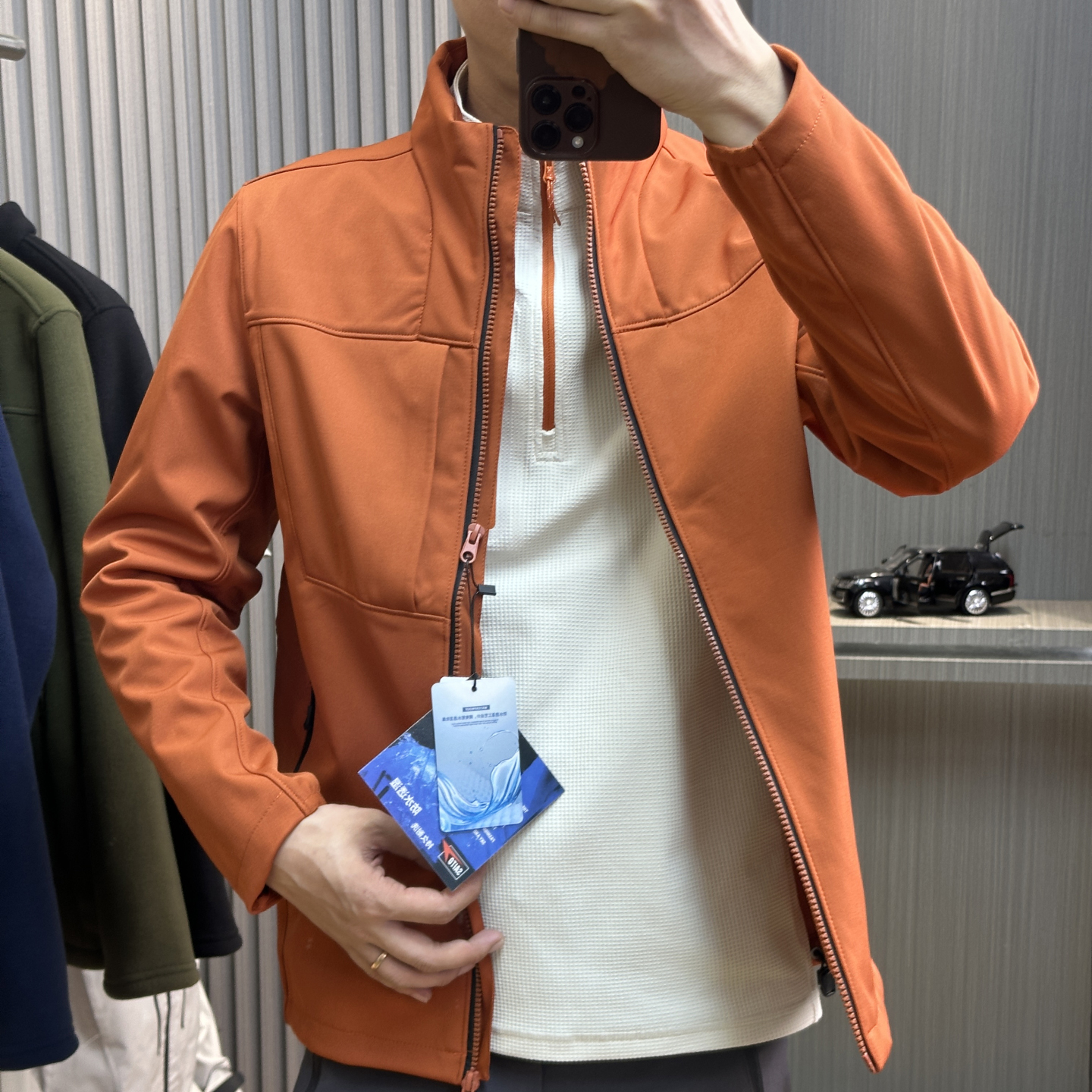 保暖防风立领休闲冲锋衣外套