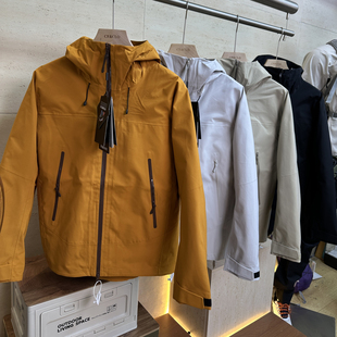 情侣鸭绒内胆羽绒服硬壳冲锋衣潮 三合一冬季 户外牛货 一体拆卸式