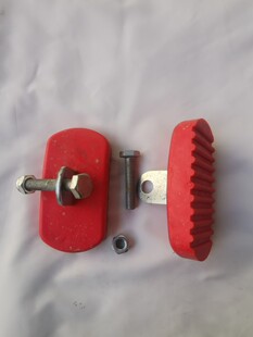 木梯单梯防滑垫橡胶梯脚垫楼梯金属挂钩上下铺花盆花架钩家用配件