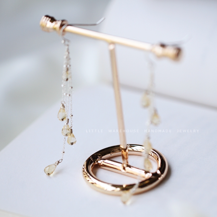 印度进口天然黄水晶层次感