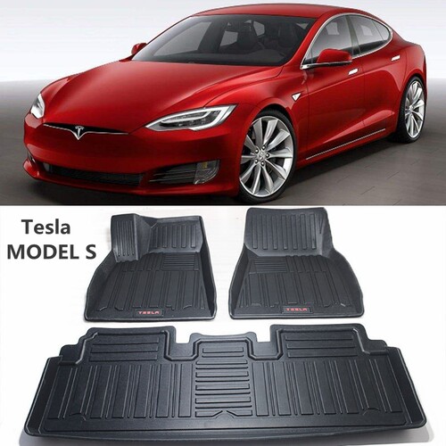 适用特斯拉内饰脚垫橡胶