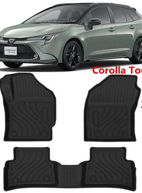 适用于2019-2024丰田Corolla Touring专用TPE橡胶脚垫右舵右驾RHD