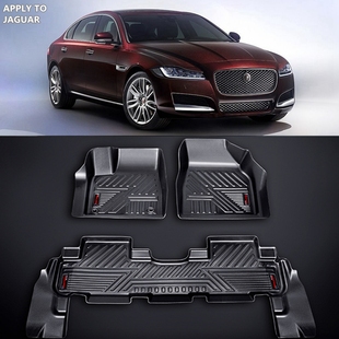 捷豹EPACE脚垫 FPACE脚垫 XFL橡胶脚垫 XEL专用全包围TPE橡胶脚垫